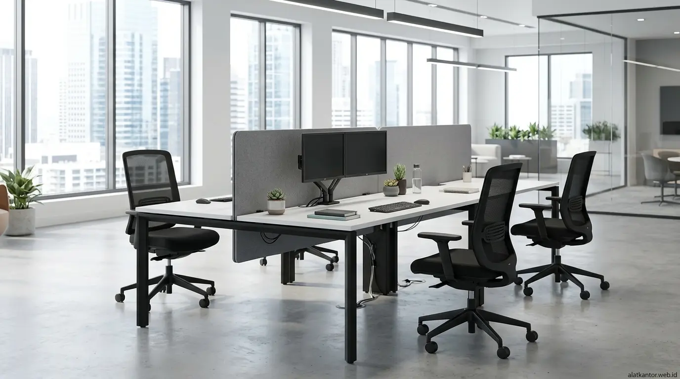 Panduan Memilih Meja Kantor Partisi Workstation Modular