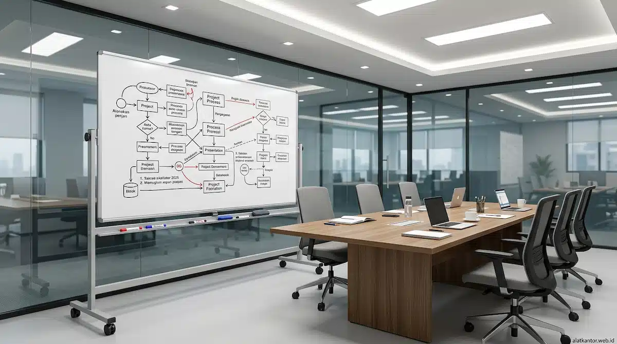 Panduan Memilih Papan Tulis Whiteboard Kantor Magnetik vs Standar