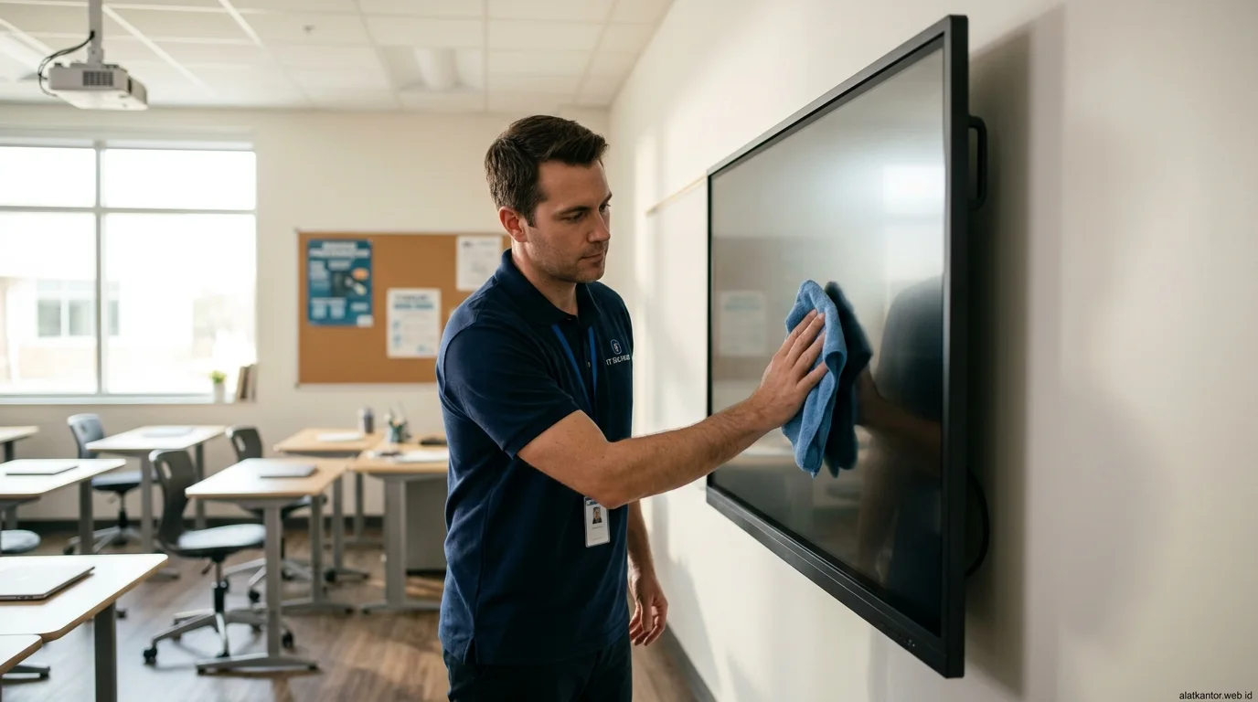 Panduan Merawat Smart Board Interaktif & Layar IFP Sekolah